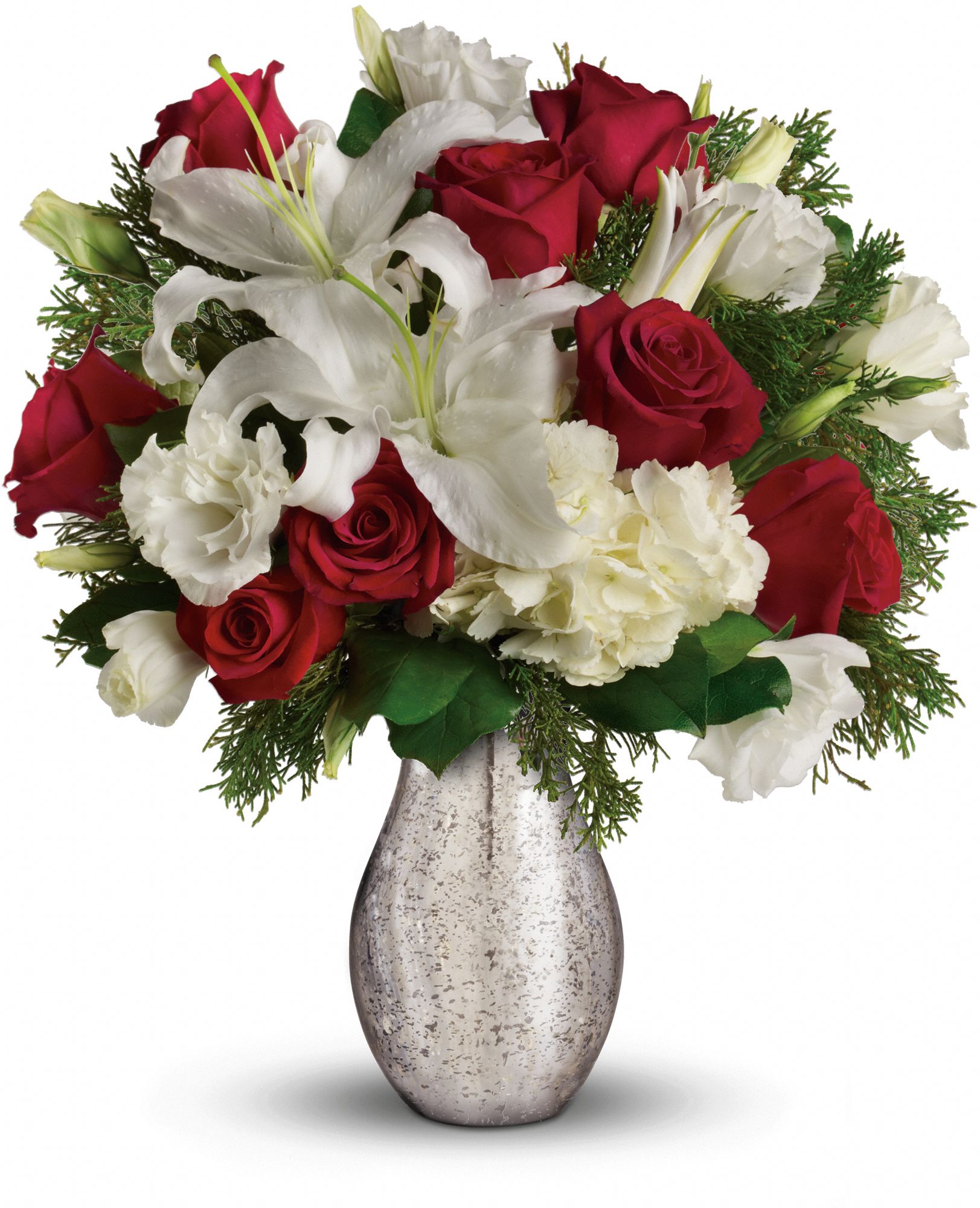A Christmas Kiss by Teleflora Flowers