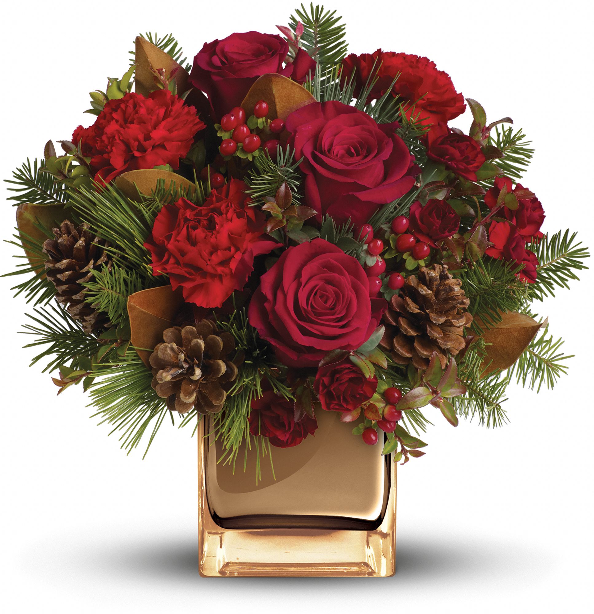 Warm Tidings Bouquet by Teleflora Flowers