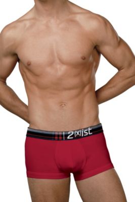 2(x)ist® Tartan No Show Trunk
