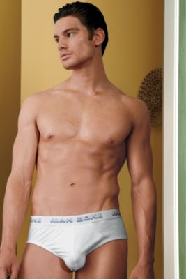 Man Zone®	 Sheer Slub Brief