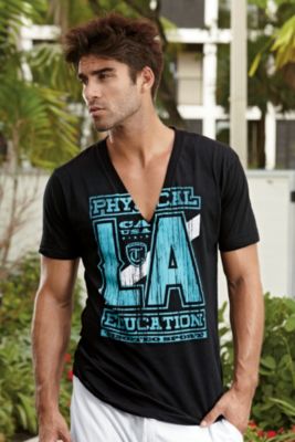Timoteo®	 Phys Ed V-Neck Tee