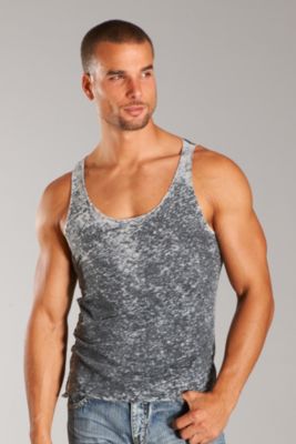 YMLA®  Raw Burnout Tank