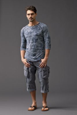 YMLA® BURNOUT BASEBALL HENLEY & P.O.V.® ARMADA CAPRI
