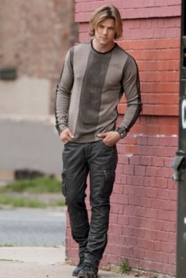 Toulouse Sweater & Berlin Leather Cargo Pant