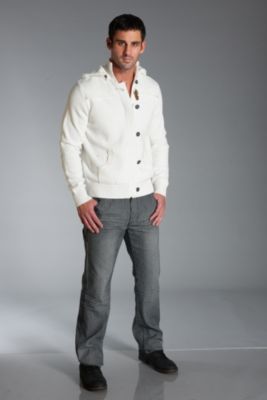 Xray® Anchorage Hooded Sweater & Tuscon Pinstripe Carpenter Jean