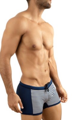 Vuthy® Stripe Reversible Swim Squarecut