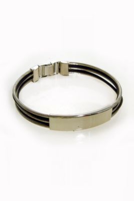 Amigaz® Rubber Steel Bracelet