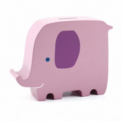 Wooden Bank - Elephant