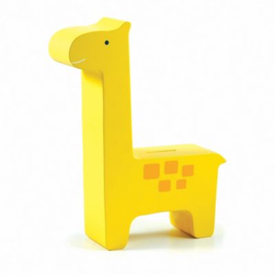 Wooden Bank - Giraffe