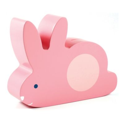Wooden Bank - Rabbit