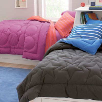 Reversible Fun Stitch Comforter - Star