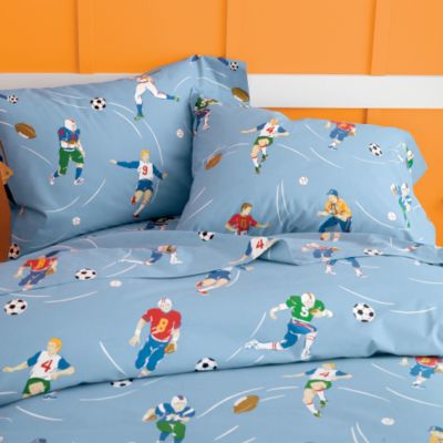 Sports League Percale Bedding