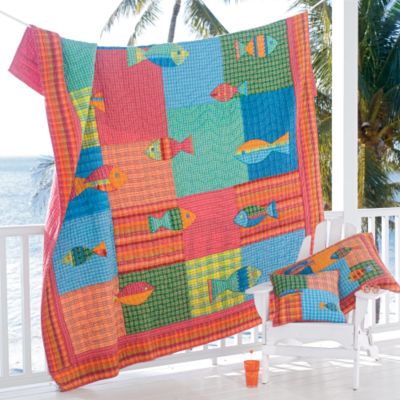 Tribal Fish Quilt