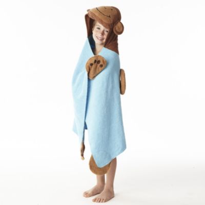Monkey Hooded Towels