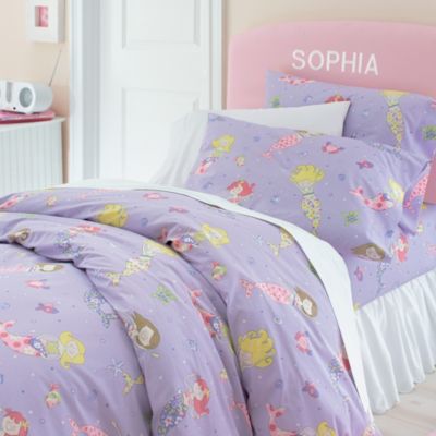 Mermaid Percale Bedding