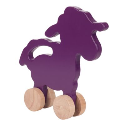 Eco-Friendly Wooden Push Toy - Lamb