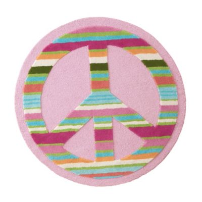Stripe Peace Rug