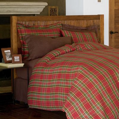 Pickwick Plaid Flannel Bedding