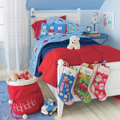 Winter Bear Flannel Sheet Set