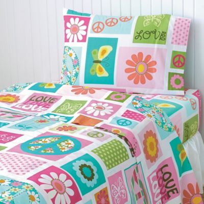 Peace & Love Sheet Set