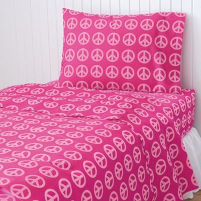Groovy Peace Sheet Set