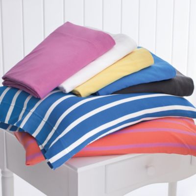 Marina Stripe Jersey Knit Bedding
