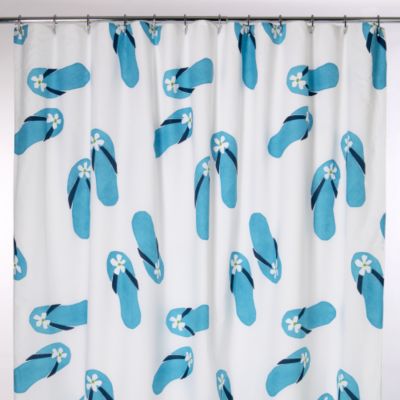 Summer Fun Shower Curtain (Flip Flop)