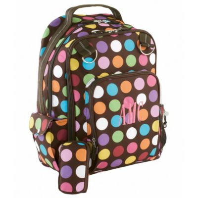 Explorer Kids Backpack - Brown Dot