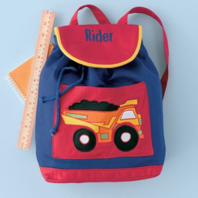 Truck Appliquéd Backpack