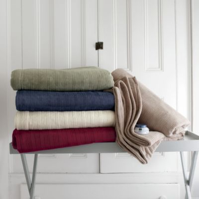 Triple Rib Microfleece Electric Blanket