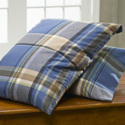 University Plaid Pillowcases