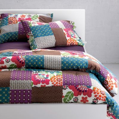 Boho Patchwork Comforter and Pillowcases