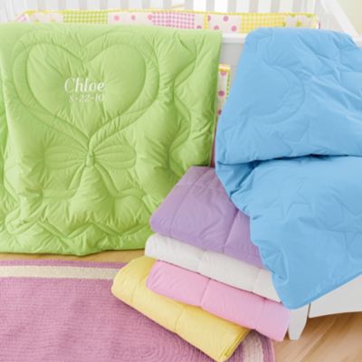 Solid TCS® Down Free™ Crib Comforters