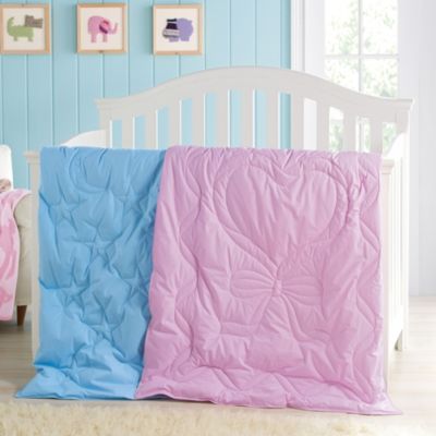 Patterned Stitched TCS® Down Free™ Crib Comforters