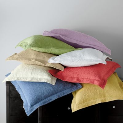 Madelyn Matelasse Sham, Euro - The Company Store bedding