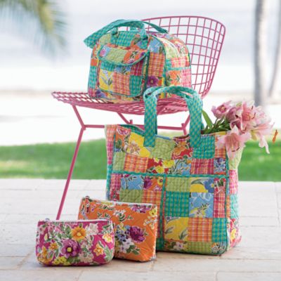 Spring Blossom Quilted Bags