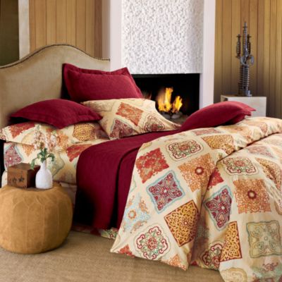 Medallion Percale Bedding