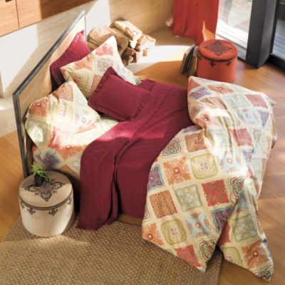 Medallion Percale Bedding