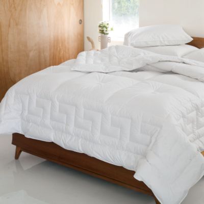 Greek Key Supersize Down Comforter