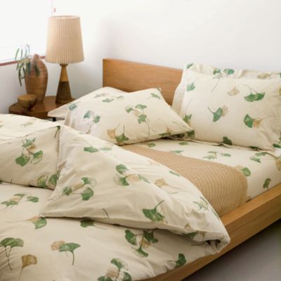 Ginkgo Organic Percale Bedding