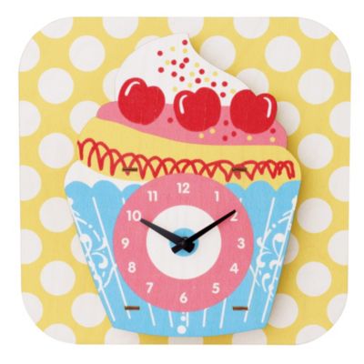 Cupcake Wall Clock