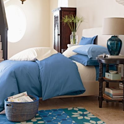 Company Cotton® Solid Duvet Cover and Sham