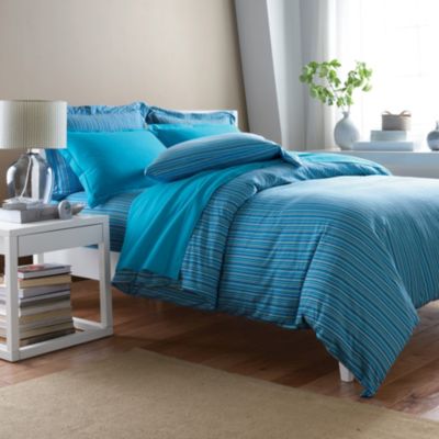 Ryder Stripe Jersey Sham, Standard - The Company Store bedding