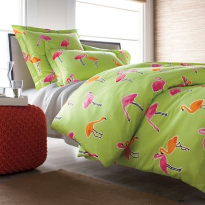 Flamingo Park Percale Duvet Cover and Sham
