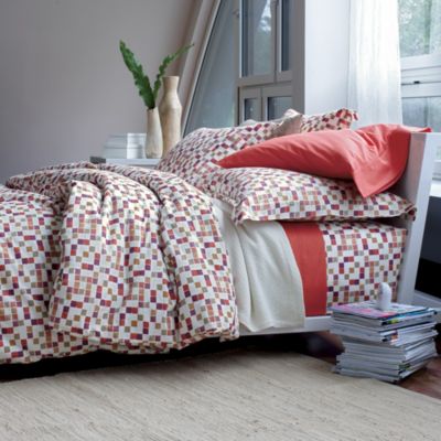 Crossword Percale Duvet Cover/Comforter Cover and Sham