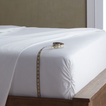 400-thread count Supima® Percale Extra Deep Flat Sheets