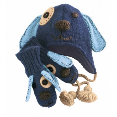Puppy Hat & Mittens