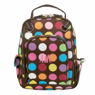 Explorer Toddler Backpack - Brown Dot