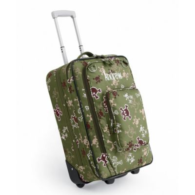 Explorer Rolling Suitcase - Skull/Crossbones