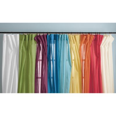 Chambray Voile Window Panels